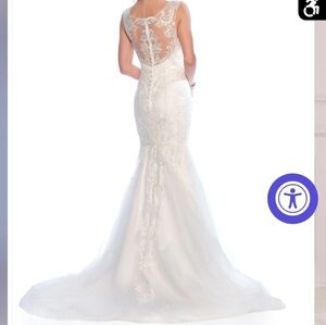 Dave & Johnny Bridal Gown in Cream